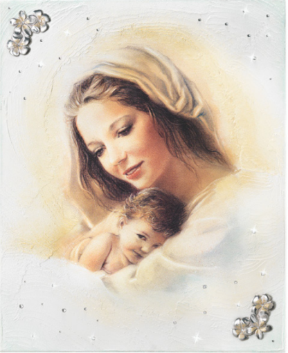 Quadro Madonna con Bambino