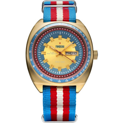 Orologio da polso uomo con Cinturino in Tessuto