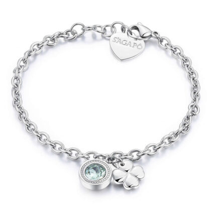 bracciale acciaio Sagapò Lucky Light