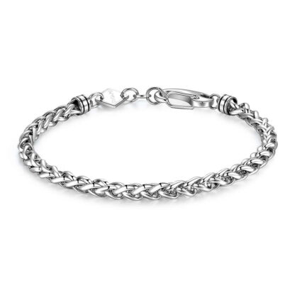 bracciale uomo catena spiga