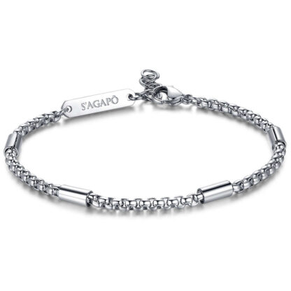 bracciale uomo gioielli Sagapò Ripple