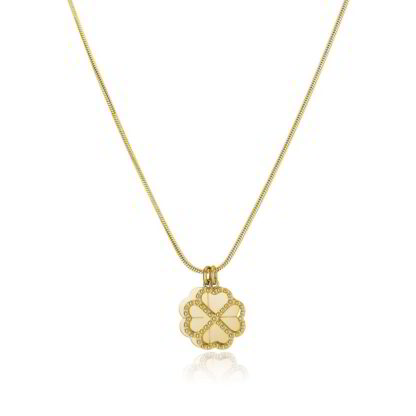 Collana Donna S'Agapò quadrifoglio dorato