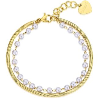 bracciale donna gioielli Sagapò dorato