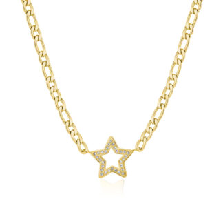 collana donna gioielli Stella dorata