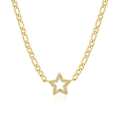 collana donna gioielli Stella dorata