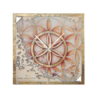 Orologio da parete Il Fiore della Vita