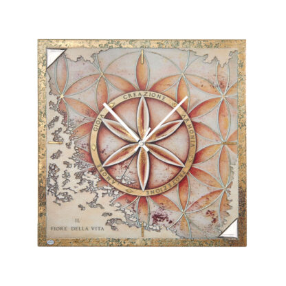 Orologio da parete Il Fiore della Vita