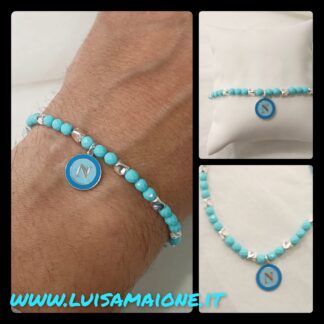 Bracciale Argento tifoso NAPOLI