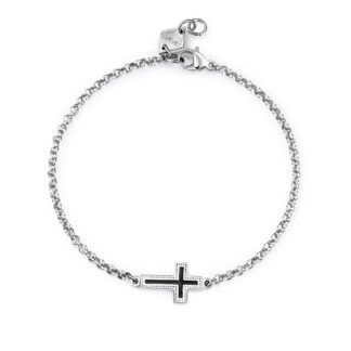 Bracciale CHARISMA Croce e smalto