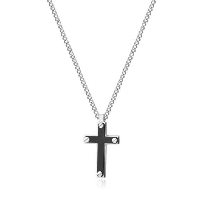 collana uomo gioielli Croce