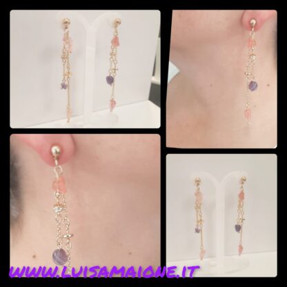 Orecchini pendenti fashion style