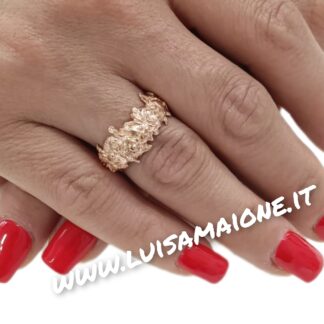 Anello Rosè Gufetti: Un Gioiello Simpatico e Portafortuna