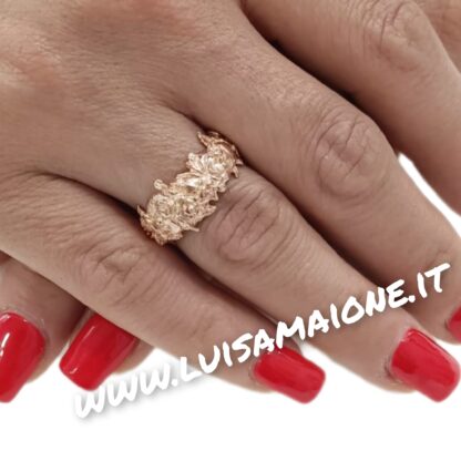 Anello Rosè Gufetti: Un Gioiello Simpatico e Portafortuna