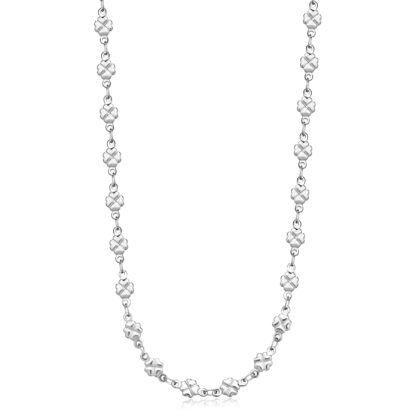 Collana CHUNKY con Catena a Quadrifogli
