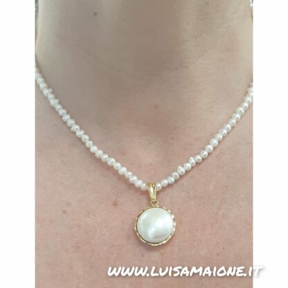 Collana di Perle con Pendente