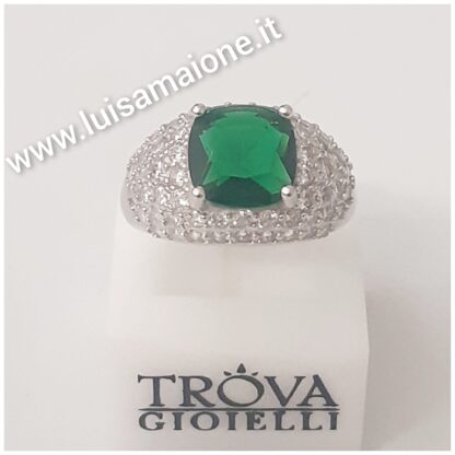 Anello Fascia Smeraldo - Luisa Maione Selection