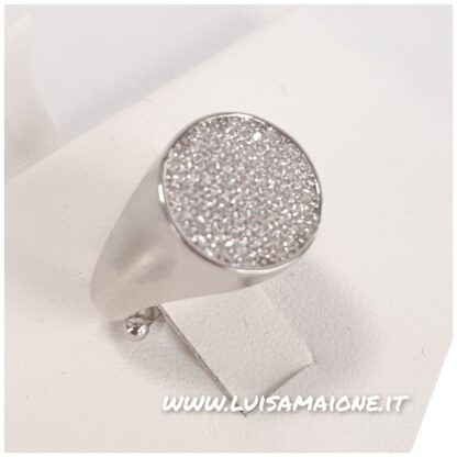 Anello Chevalier in Argento 925 Rodiato – Tererò - immagine 3