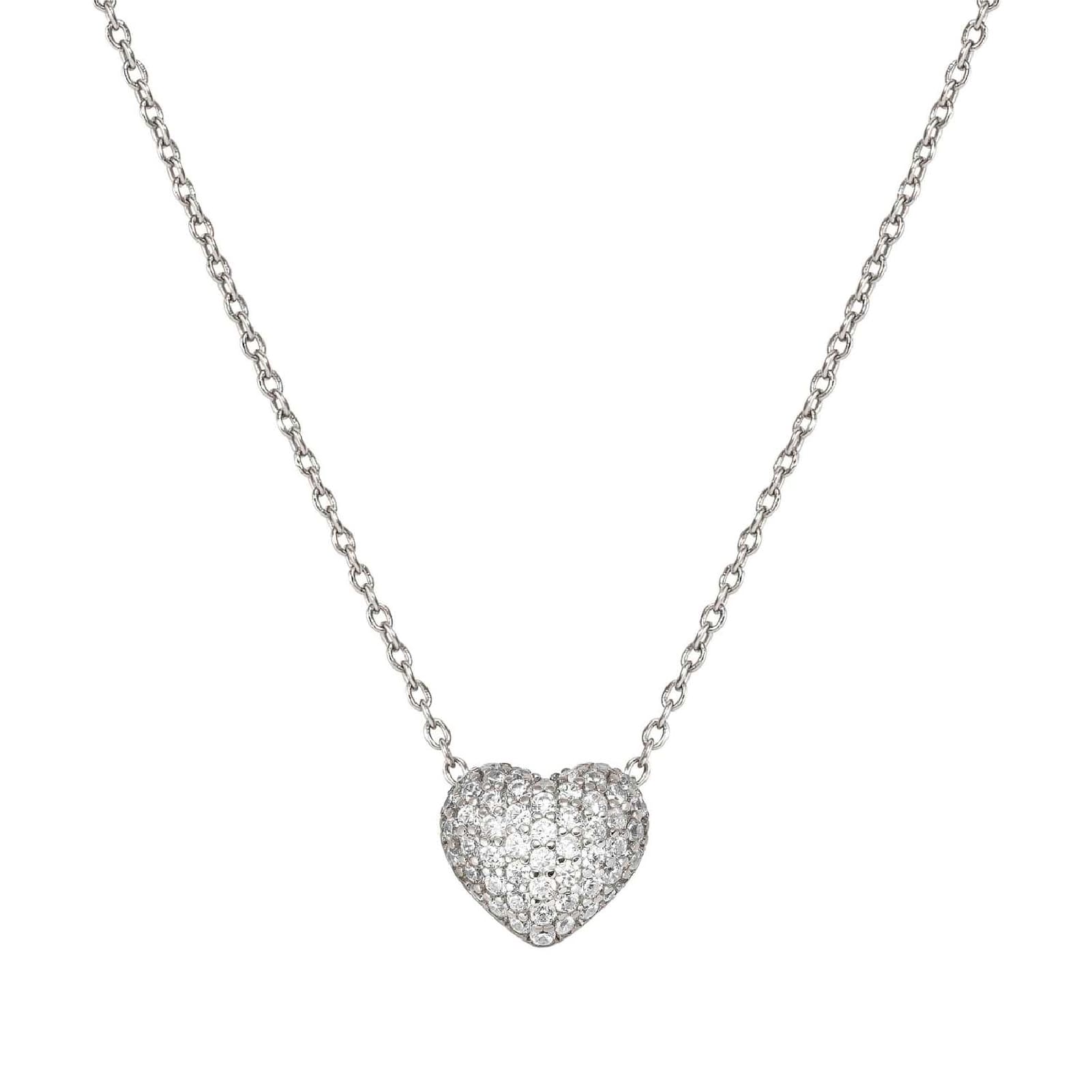 Collana Nomination LifePoetry in Acciaio con Pendente Cuore e Zirconi
