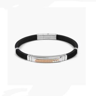GY ACCIAIO PVD ROSA CAUCCIU' NERO NOMINATION BRACCIALE CITY ENERGY ACCIAIO PVD ROSA CAUCCIU' NERO