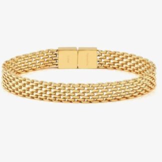 Bracciale Nomination Wear Style in Acciaio Placcato Oro a Maglia Milanese